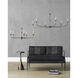 Nottaway 5 Light 36 inch Pyrite Bronze Chandelier Ceiling Light, Small