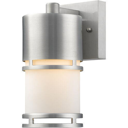 Luminata Outdoor Wall Light in Brushed Aluminum