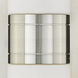 Ballston Urban 2 Light 18 inch Satin Nickel Bath Vanity Light Wall Light in White