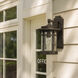 Santa Barbara DC 1 Light 13 inch Sienna Outdoor Wall Mount