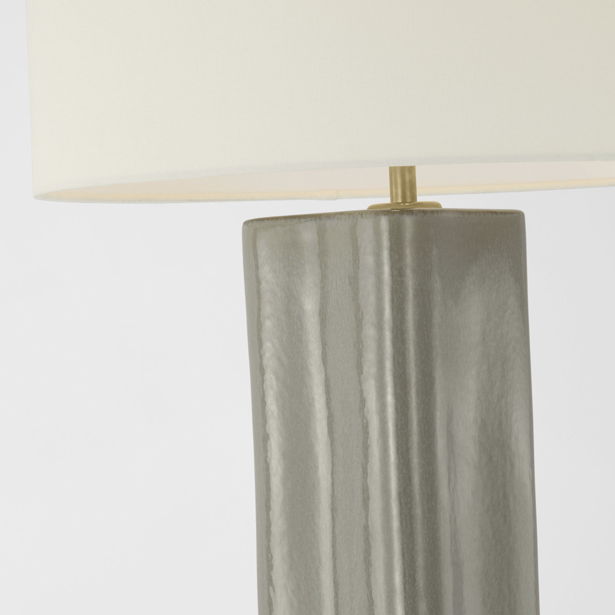 AERIN Mishca 29.75 inch 15.00 watt Shellish Gray Table Lamp Portable Light, Large