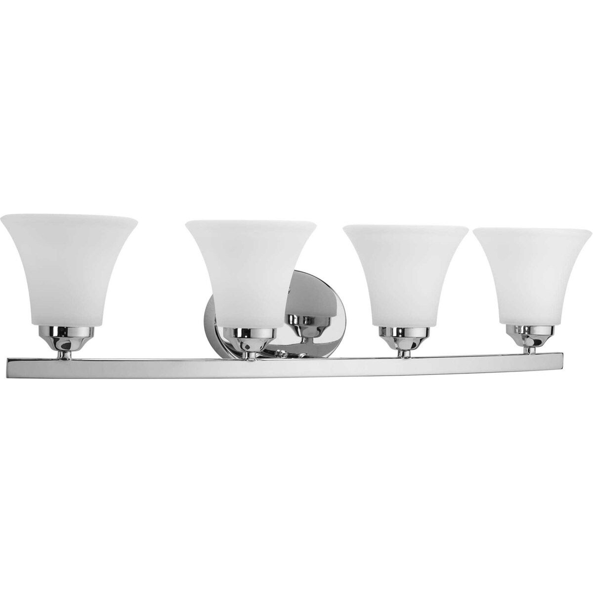 Adorn 4 Light 28.25 inch Polished Chrome Bath Vanity Wall Light