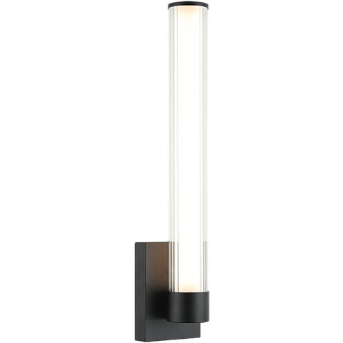 Macie LED 4.38 inch Black Bath Vanity Light Wall Light