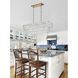 Emilia 6 Light 14 inch Satin Gold Chandelier Ceiling Light