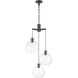 Selina LED 22 inch Oil Rubbed Bronze Chandelier Ceiling Light