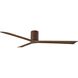 Atlas Irene-3H 72 inch Walnut Tone Ceiling Fan