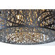 Inca 9 Light 23.5 inch Bronze Multi-Light Pendant Ceiling Light in Cognac