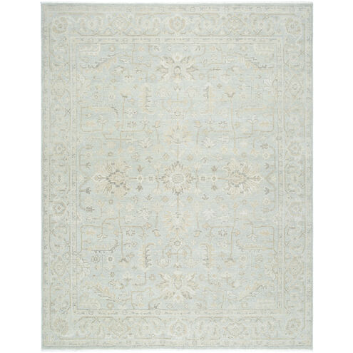Anelka 36 X 24 inch Light Silver / Sterling Grey Handmade Rug in 2 x 3