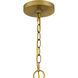 Gretchen 5 Light 26 inch Aged Brass Chandelier Ceiling Light