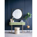 Potted Fiddle Leaf Tree Napoleon Bronze with Distressed Gold Leaf Faux Fiddle Leaf Tree