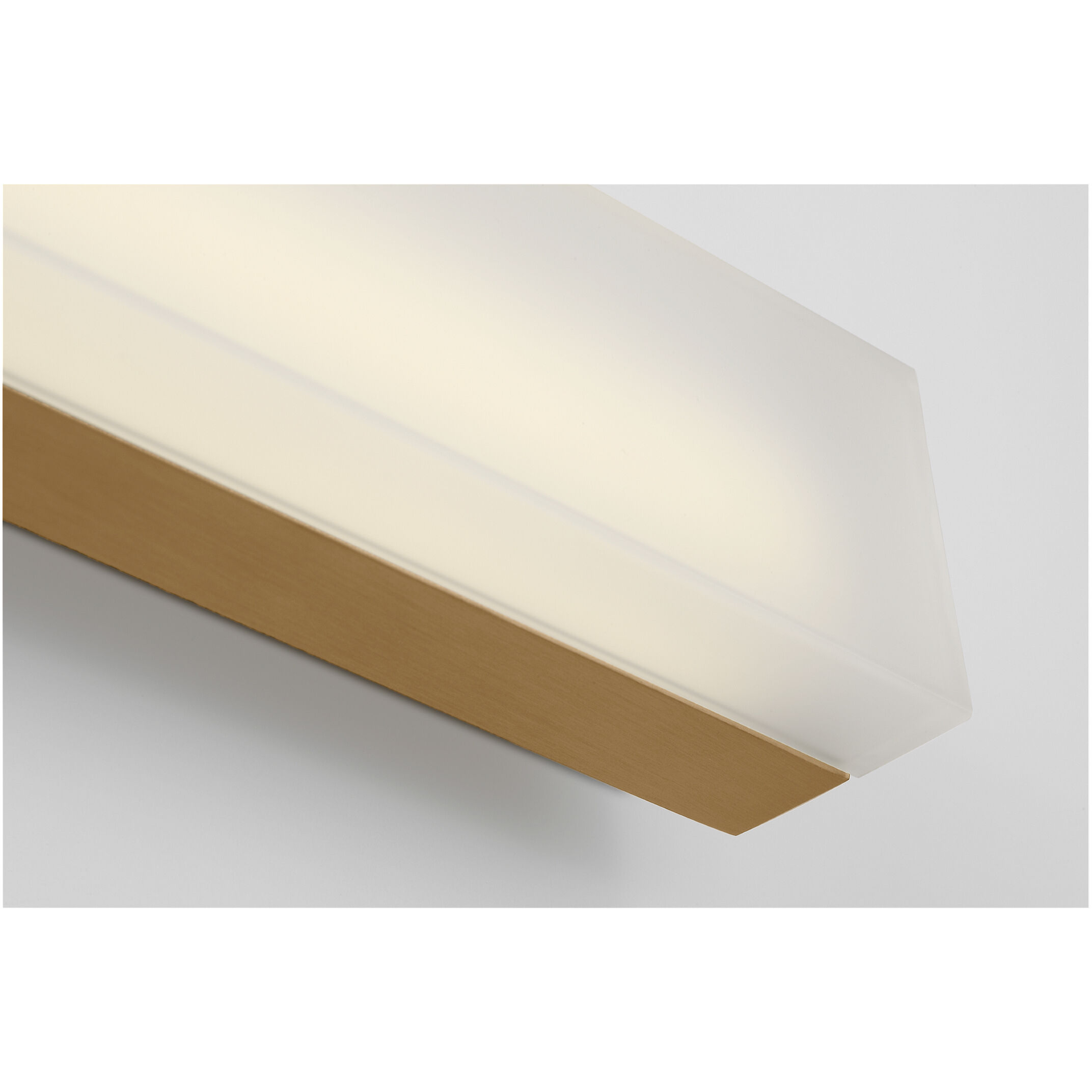 Fentress LED 18 inch Satin Brass Vanity Light Wall Light