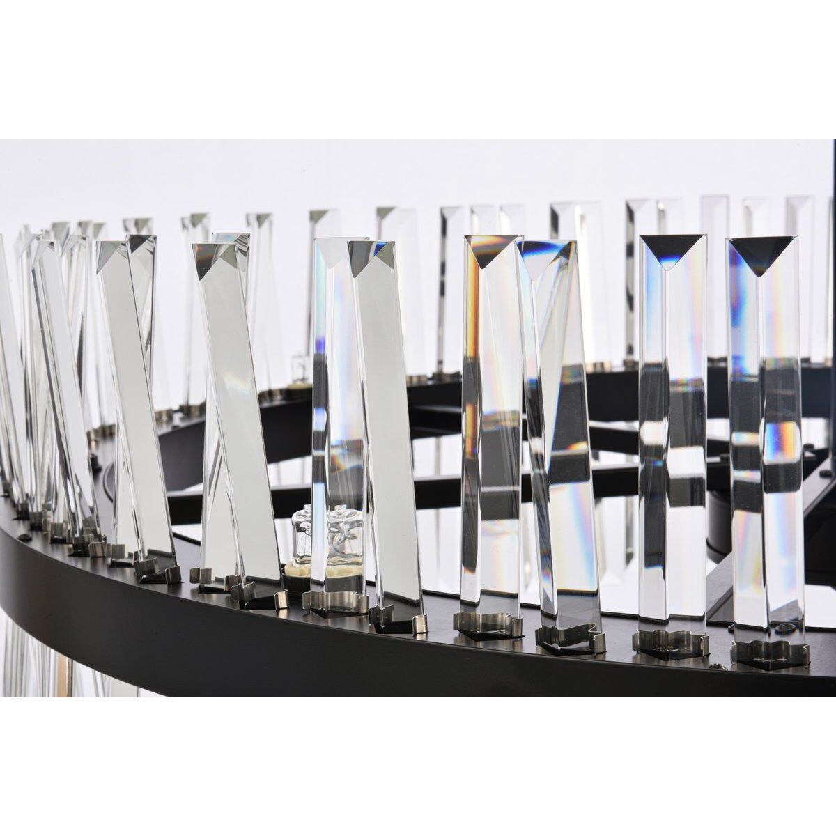 Serephina 46 Light 36 inch Black Chandelier Ceiling Light