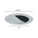 Signature Black & Polished Brass Recessed Lighting Trim