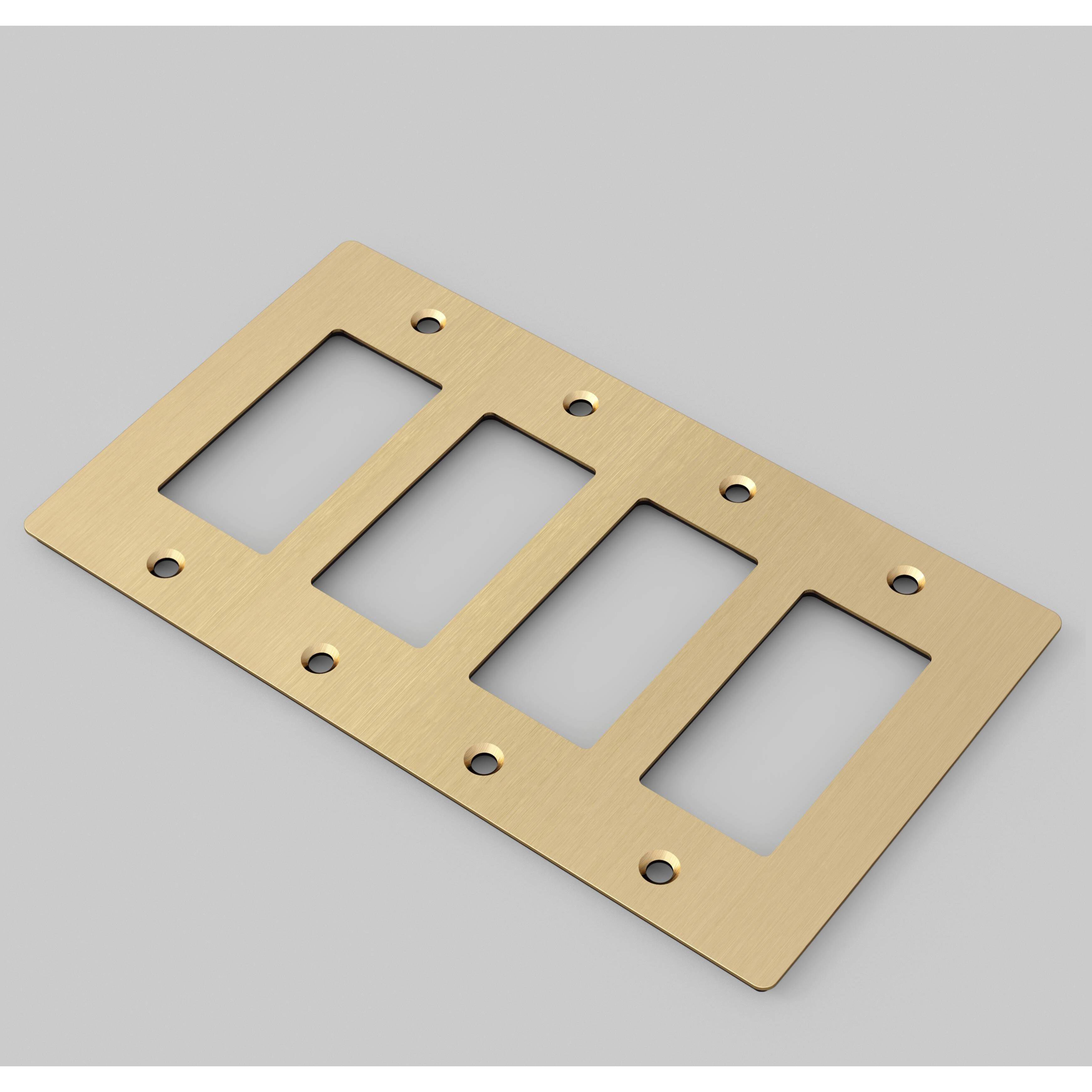 4G Brass Plate