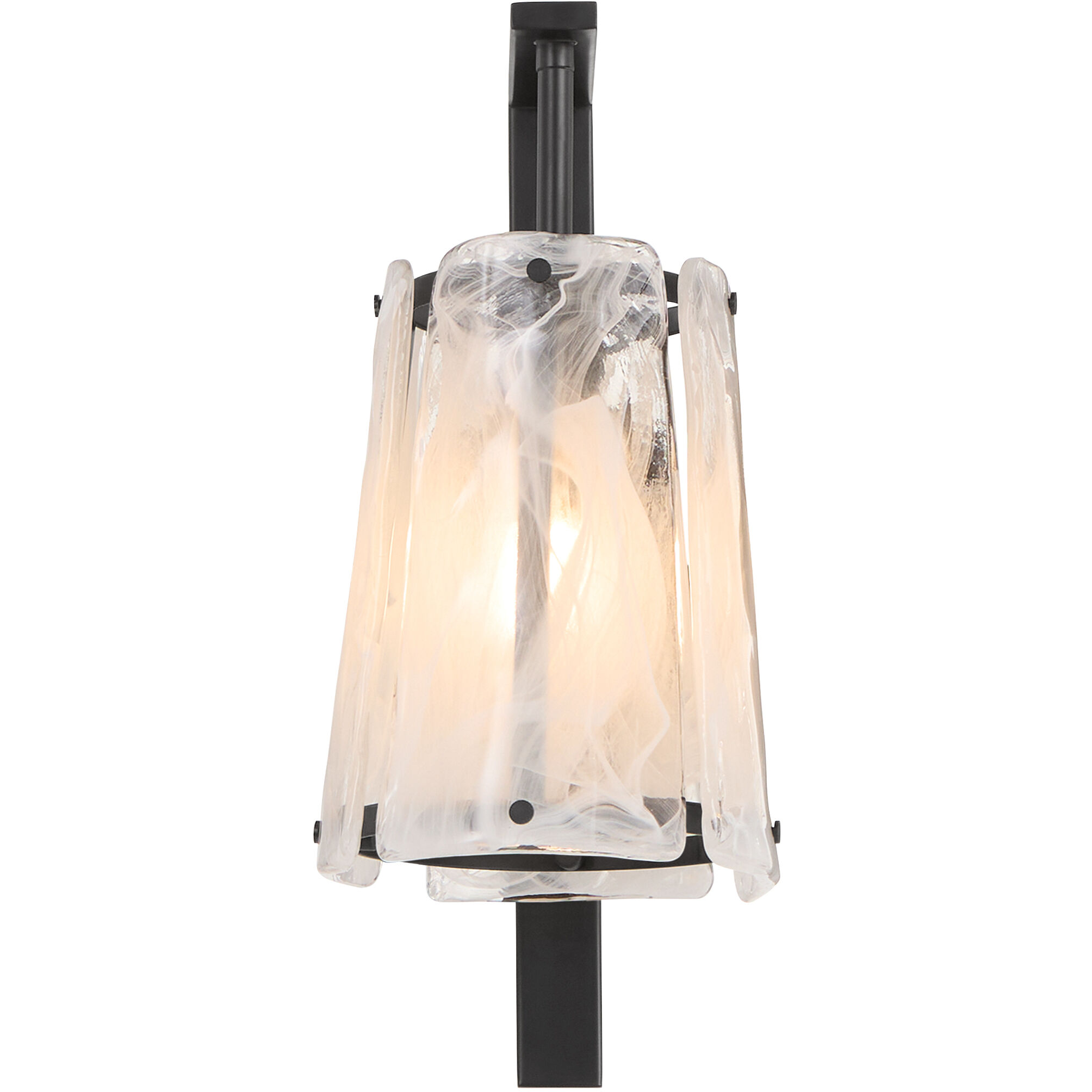 Prestige 1 Light 6.25 inch Matte Black Wall Mount Wall Light