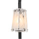 Prestige 1 Light 6.25 inch Matte Black Wall Mount Wall Light