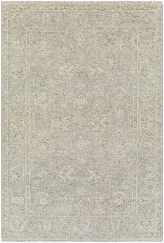 Biscayne 36 X 24 inch Light Slate Rug in 2 x 3, Rectangle