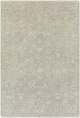 Biscayne 72 X 48 inch Light Slate Rug in 4 X 6, Rectangle