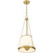 Madeline 4 Light 12 inch Modern Gold Pendant Ceiling Light