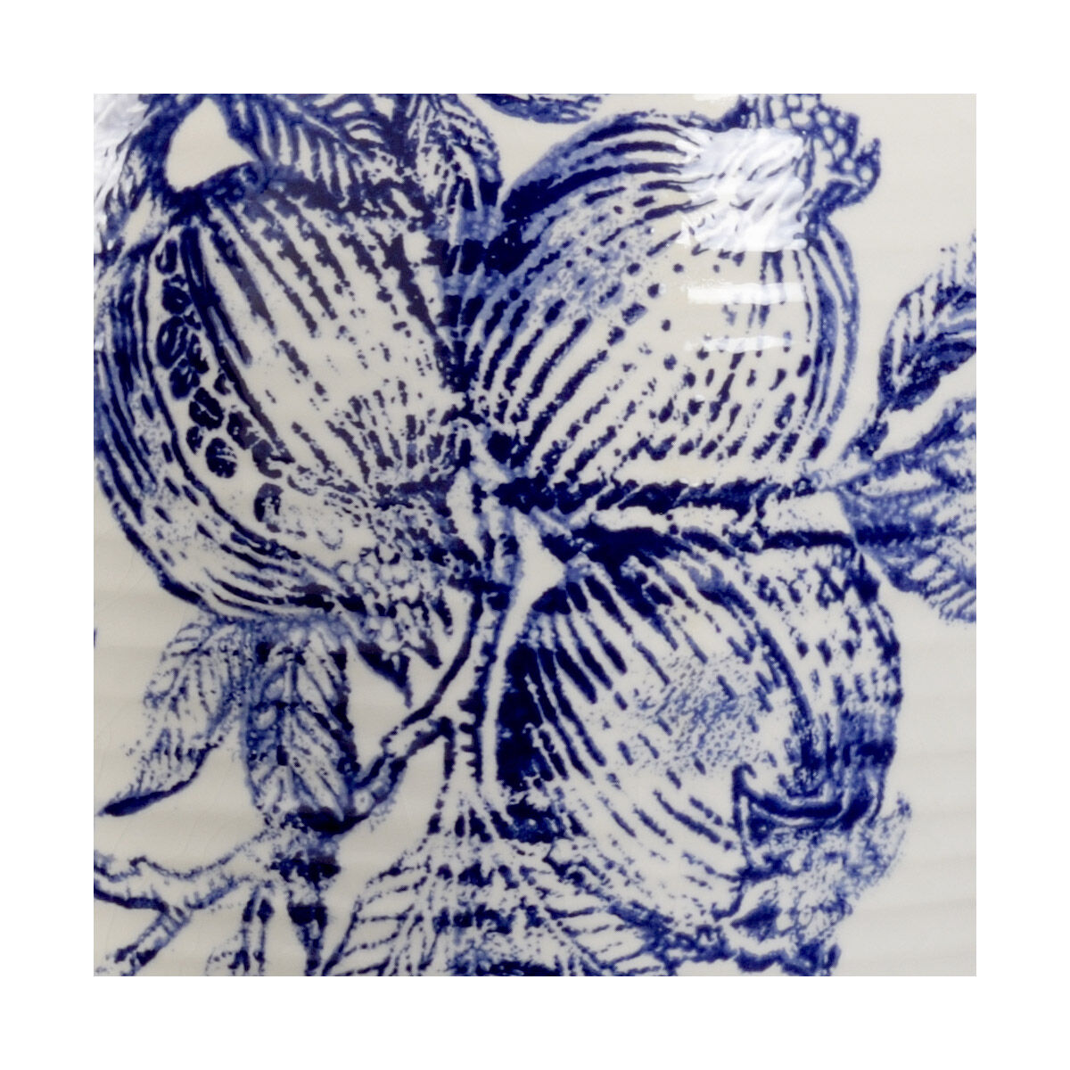 Vietri 33 inch 100 watt White/Blue Glaze Table Lamp Portable Light