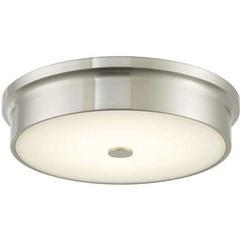 Spark LED 12 inch Brushed Nickel Flush Mount Ceiling Light