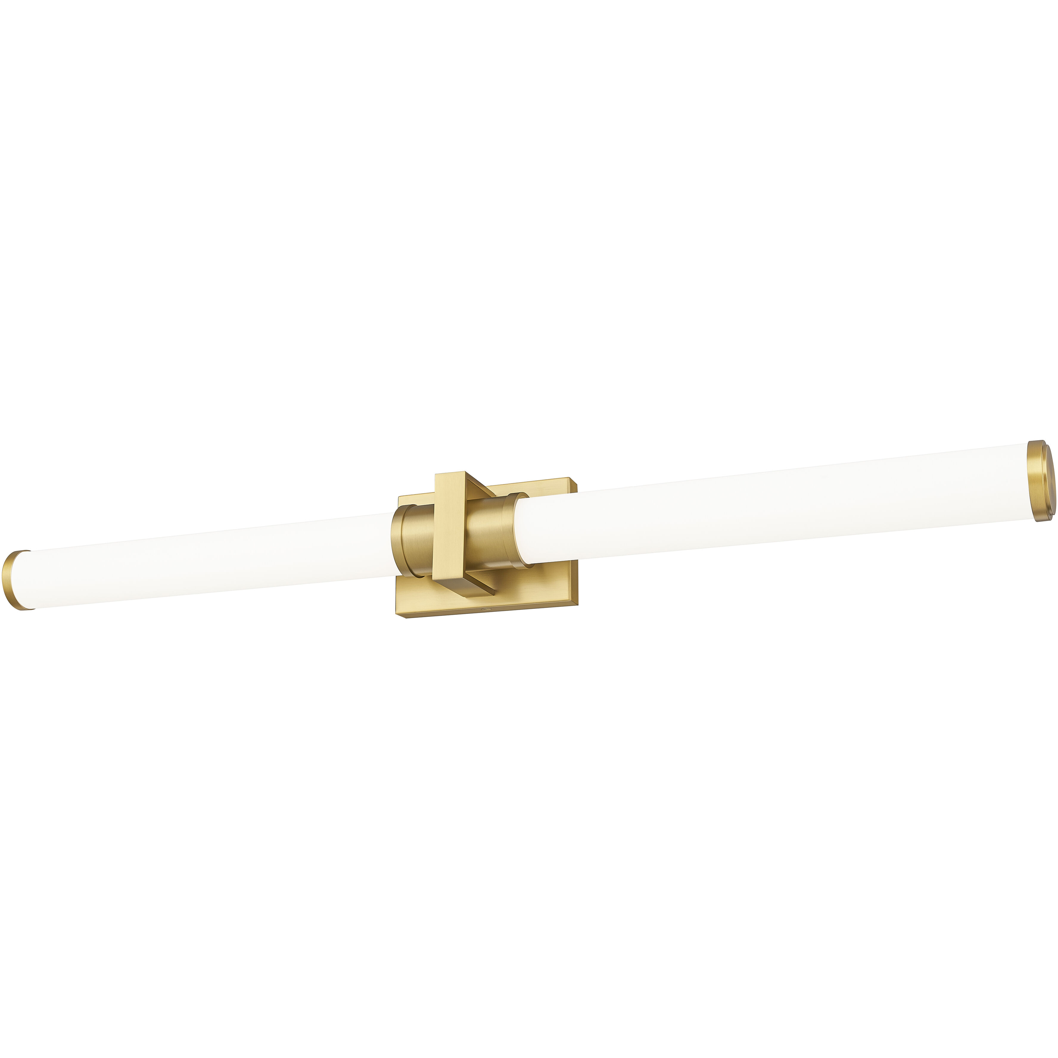 Idris LED 40.5 inch Modern Gold Bath Vanity Wall Light