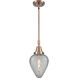 Franklin Restoration Geneseo 1 Light 7 inch Antique Copper Mini Pendant Ceiling Light