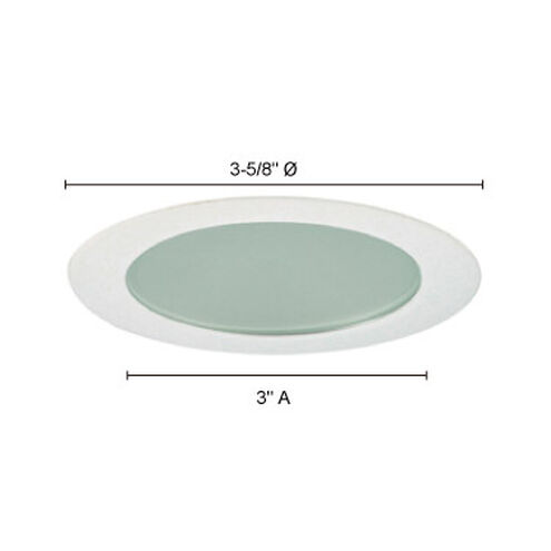 Signature White Recessed Lighting Trim