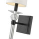 Ava 1 Light 5.5 inch Matte Black Wall Sconce Wall Light