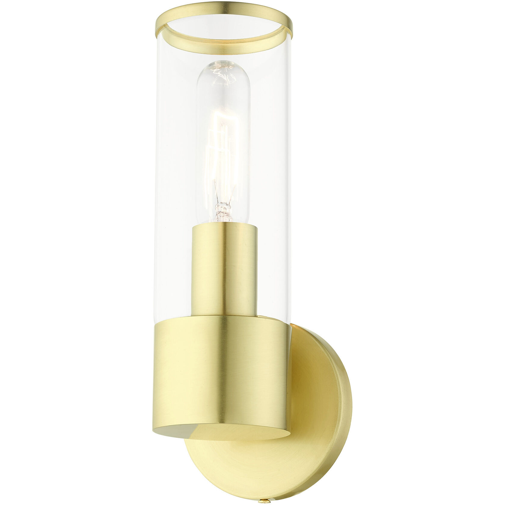Banca 1 Light 4 inch Satin Brass ADA ADA Single Sconce Wall Light