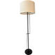 Lyndon 65 inch 100.00 watt Heritage Gold and Black Floor Lamp Portable Light