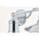 Etude 3 Light 33 inch Chrome Wall Sconce Wall Light