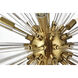Sienna 10 Light 32 inch Gold Pendant Ceiling Light