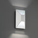 Maglev LED 5.5 inch Brushed Aluminum Outdoor Wall Light in 4000K