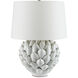 Cynara 25 inch 150 watt Antique White Table Lamp Portable Light