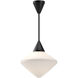 Alora Mood Nora 1 Light 14.13 inch Matte Black Pendant Ceiling Light