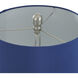 Signature 26.75 inch 60 watt Cream and Blue Table Lamp Portable Light
