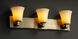 CandleAria LED 27 inch Dark Bronze Bath Bar Wall Light in 2100 Lm LED, Amber (CandleAria), Cylinder with Flat Rim, Modular