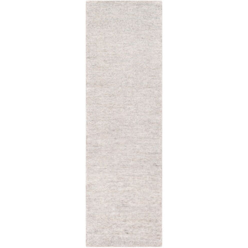 Calm 96 X 30 inch Silver Gray Rugs