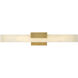Cadiz LED 30 inch Heritage Brass Vanity Light Wall Light