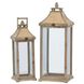 Ivona 7.5 inch White Outdoor Lantern, Set of 2