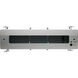 Brentwood LED 15.75 inch Silver LED Exit Sign Ceiling Light