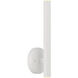 Pipeline 2 Light 1.25 inch Matte White ADA Wall Sconce Wall Light