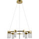 Artisan Collection/SORRENTO Series 27 inch Antique Brass Chandelier Ceiling Light