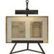 Alexa Hampton Estelle 22.25 inch 40 watt Gun Metal Display Lamp Portable Light