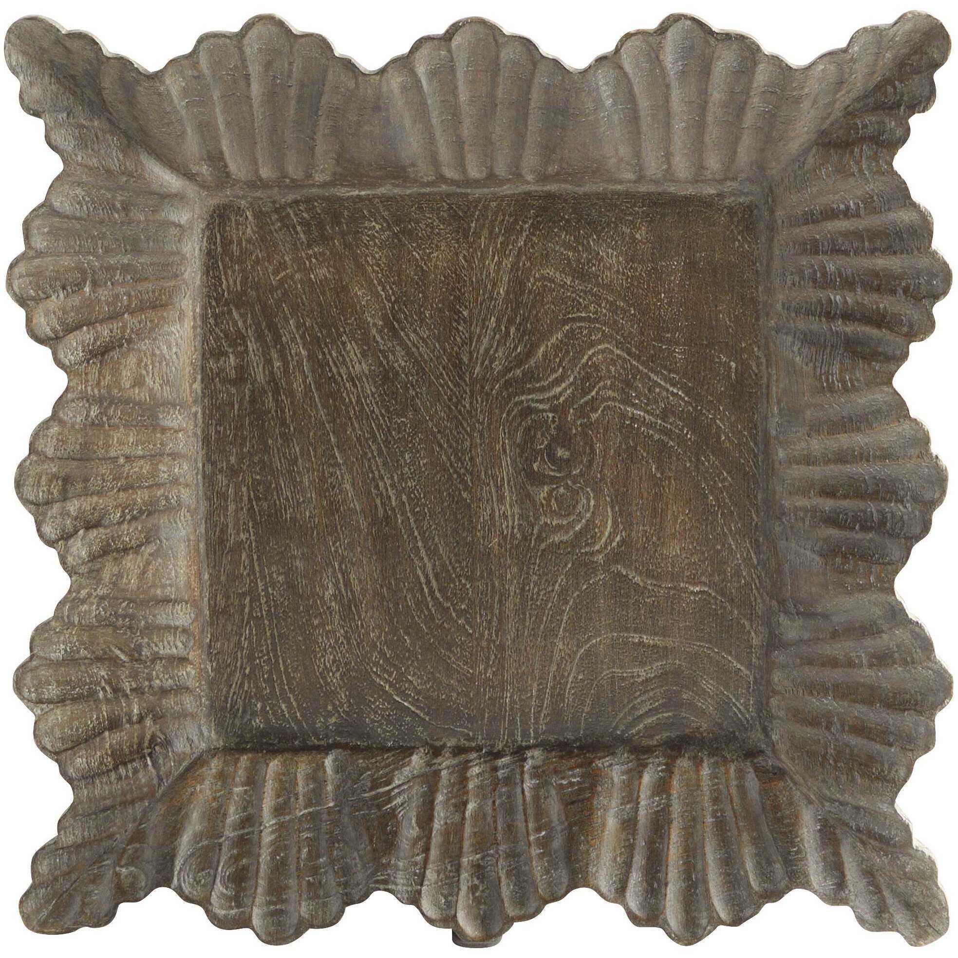 Lorenza Brown Tray, Small