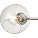 Claro 4 Light 36 inch Polished Chrome Vanity Light Wall Light