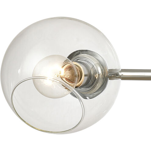 Claro 4 Light 36 inch Polished Chrome Vanity Light Wall Light