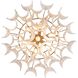 Chateau 7 Light 26 inch Satin Brass Pendant Ceiling Light