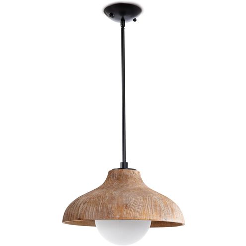 Surfside 1 Light 15 inch Natural Pendant Ceiling Light
